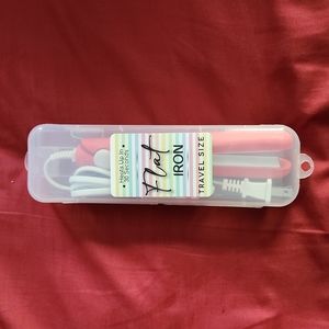 Momentum Brands Flat Iron Travel Size Dark Coral Pink